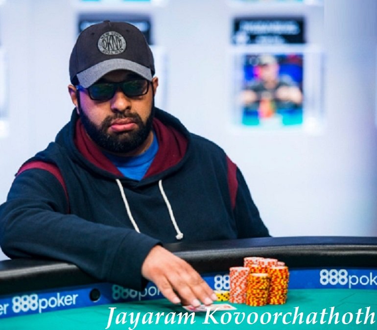 Jayaram Kovoorchathoth at WSOP2018 №66 NLHE event